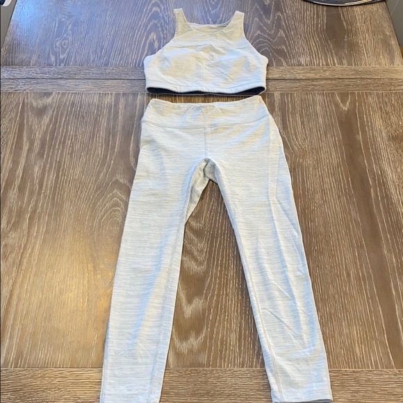 Outdoor Voices Pants - NWOT Outdoor Voices Tech Sweat Light Blue Set